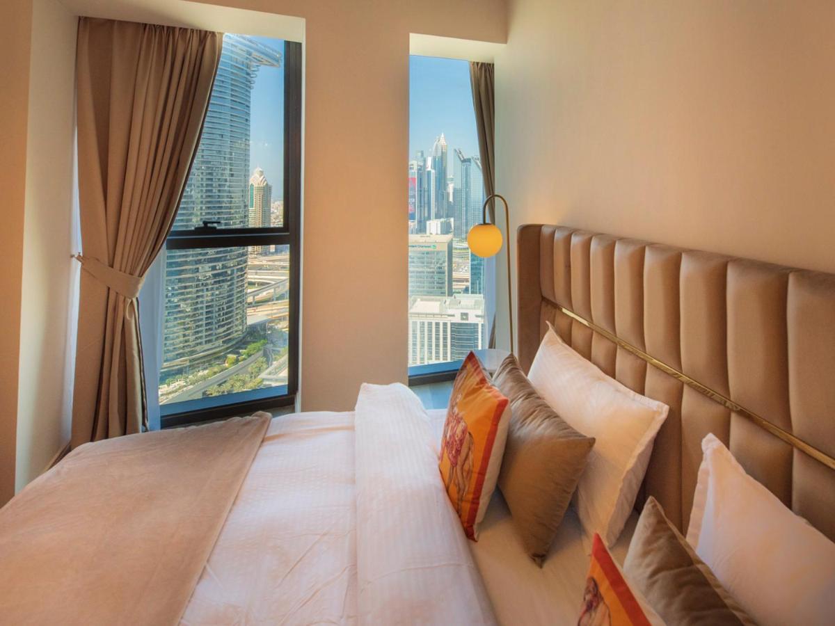 First Class 3Br With Full Dubai Skyline & Sea View Exterior foto