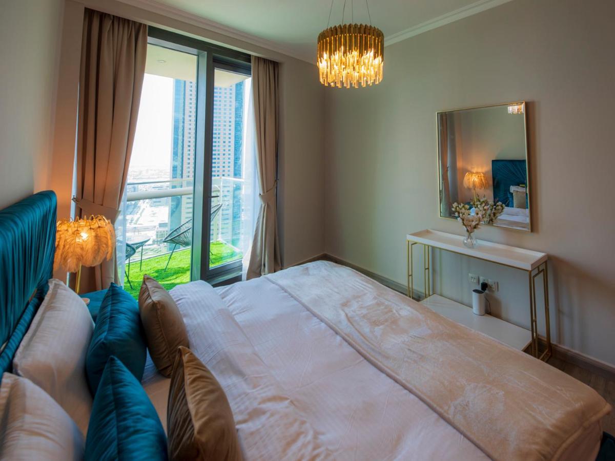 First Class 3Br With Full Dubai Skyline & Sea View Exterior foto